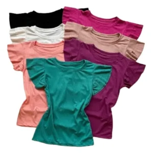 d nq np 2x 854209 mlb74419837700 022024 f kit 4 blusa feminina blusinha camiseta tshirt atacado revend